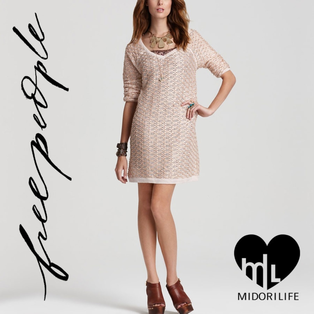 NEW ROMANTICS Joan of Arc Sweater Tunic Dress